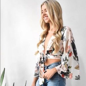 SMYM Jordyn Tie Top Enchanted Florist
